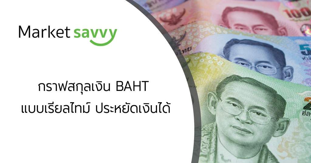 กราฟสกุลเงิน Baht แบบเรียลไทม์ ประหยัดเงินได้ - Marketsavvy.Co